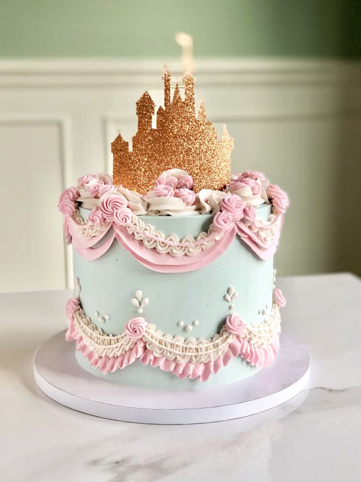 Princess chocolate cake